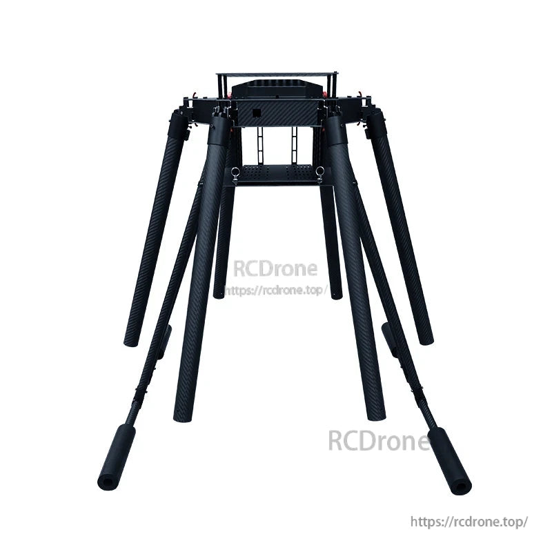 RJX1600 1600mm carbon fiber umbrella-folding hexacopter frame with six folding arms and center plate