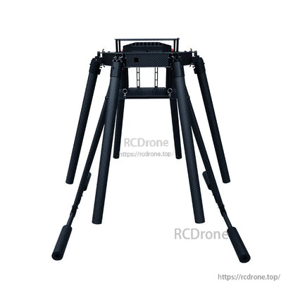 RJX1600 1600mm carbon fiber umbrella-folding hexacopter frame with six folding arms and center plate