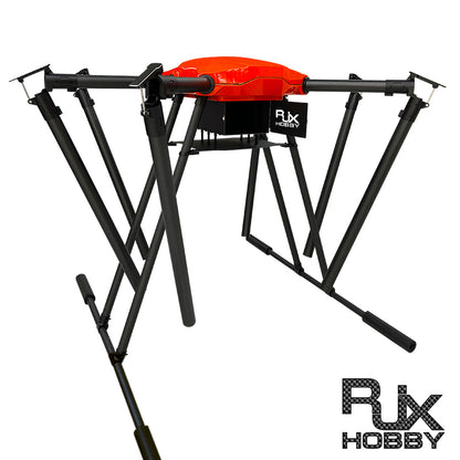 RJX 2550mm 6-Axis Carbon Fiber Folding Hexacopter Frame without motor mounts for Professional Industrial Drone