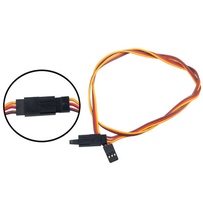 کابل افزایش طول سروو ضد جدا شدن RJX 22 AWG 60 سانتی‌متری (بسته ۵ عددی) مناسب برای JR