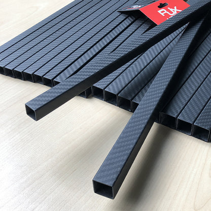 RJX 1pcs 50x45x1000mm Square carbon fiber tube