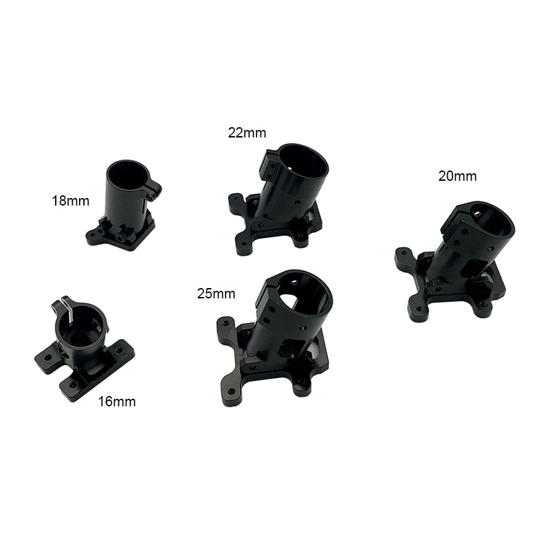 RJX 110° D16/18/20/22/25/30mm landing gear Multi axis uav parts aluminum alloy carbon tube connection foot mount fixing parts