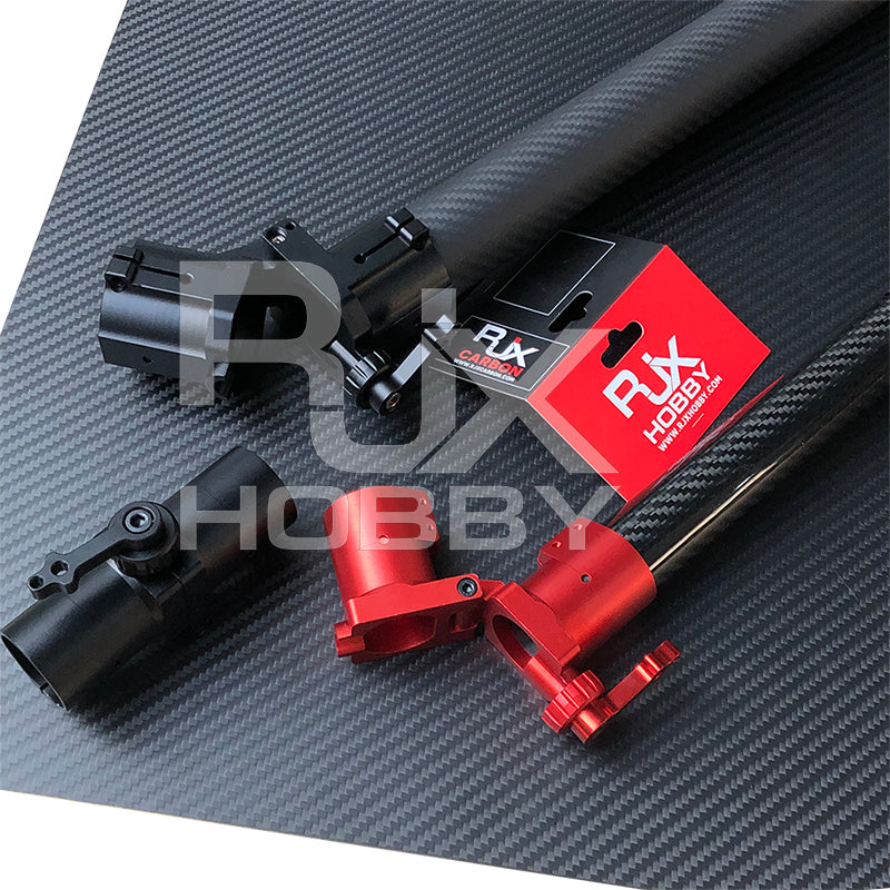 RJXHOBBY CNC Aluminium 28 / 30 / 35 / 40mm Tube Arm Folding transverse Connector for Plant Protection UAV Multicopter