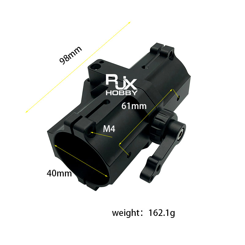 RJXHOBBY CNC Aluminium 40mm Drone Arm, Compact and lightweight CNC aluminum connector for drone arms, ideal for plant protection UAVs and multicopters.