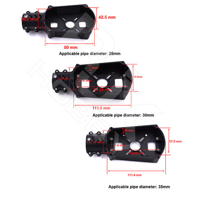 Motor mount seat for hexacopter drone.