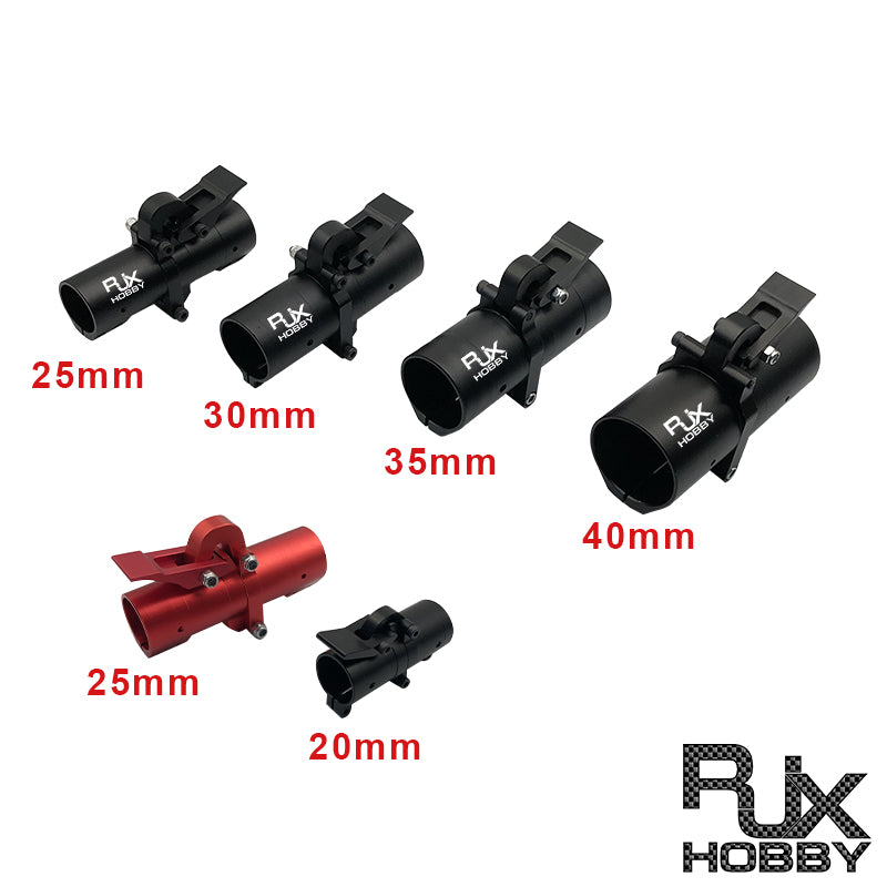 RJXHOBBY 20mm/25mm/30mm/35mm/40mm Pipe Union Connection Horizontal Folding Arm Tube Joint for UAV Multicopter Drone