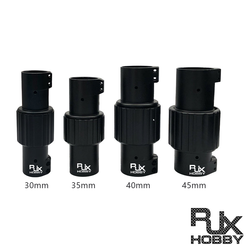 RJXHobby 30mm/35mm/40mm/45mm Folding Arm Carbon Tube Connector Clip Self-lock for Agriculture Drone