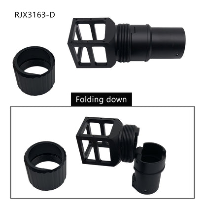 RJXHOBBY 40mm Folding down Arm Pipe Clamp Folding Pipe Holder Parts for Plant Agriculture UAV Drone Machine Arm