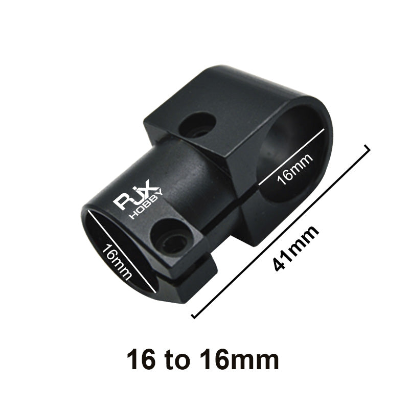 RJX 16,20,25,30,40 Landing Gear Aluminum Alloy Tee Tripod Carbon Fiber Tube Connector For Agriculture Drone UAV