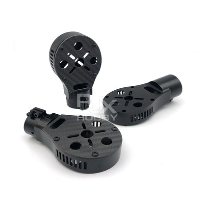 RJXHOBBY 25/28/30mm CNC Carbon Tube Motor Base Seat Motor Mount Holder Mounting Plate for FPV RC Quadcopter Multicopter