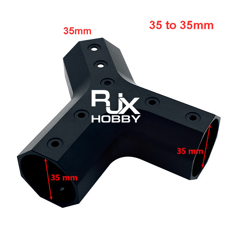 RJXHOBBY Y-shaped Drone Arm, Y-shaped pipe clamp available in various sizes for customizing drone builds and payloads.