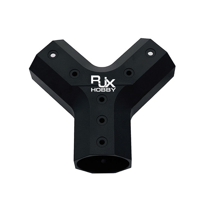 RJXHOBBY Y-shaped Drone Arm Base 30 to 30mm / 35 to 30mm / 35 to 35mm / 40 to 35mm pipe clamp horizontal for Drone UAV connector