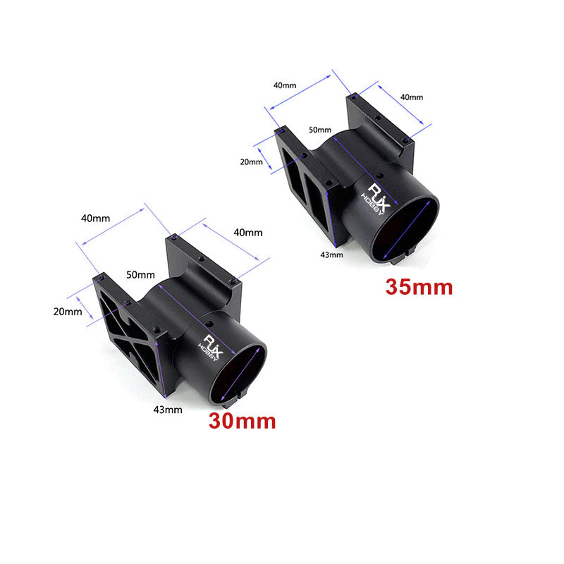 RJX Aluminum alloy 30mm 35mm 45mm 50mm Center Plate Mount Holder for RC Multirotor Drone