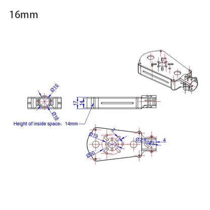 RJX Motor Mount Seat for Hexacopter