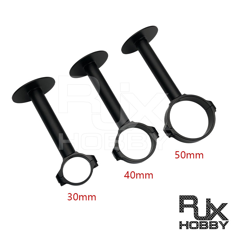 RJX GPS bracket holder mounts with round clamp rings in 30mm, 40mm and 50mm sizes