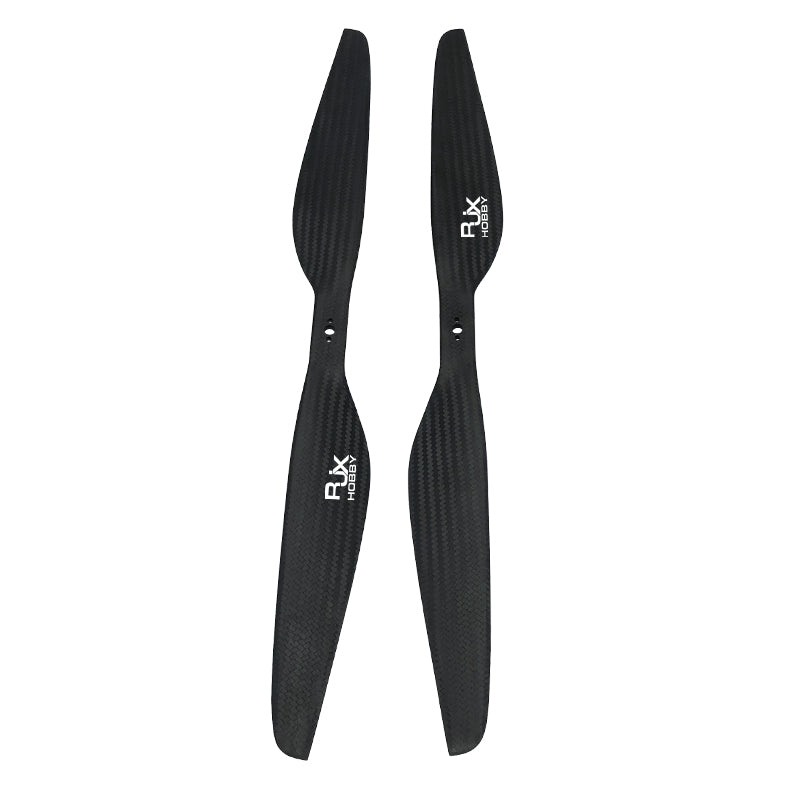 1 Pair RJX 1861 18x6.1 Inch Carbon Fiber Forward and Reverse Propeller for Industrial Quadcopter Hexacopter Octocopter Multirotor Drone