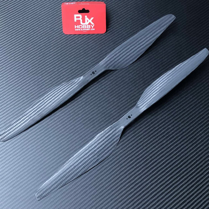 1 Pair RJX 1861 18x6.1 Inch Carbon Fiber Forward and Reverse Propeller for Industrial Quadcopter Hexacopter Octocopter Multirotor Drone