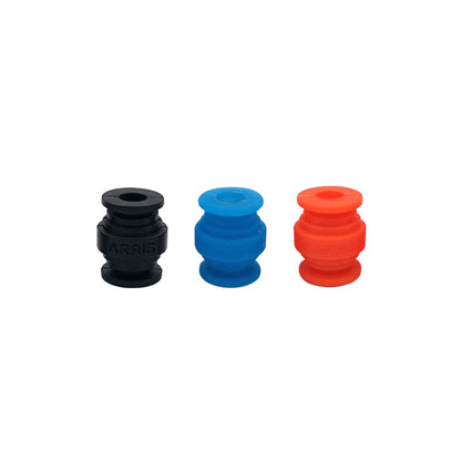 RJX 50pcs 20x17x7mm Damping Balls AV Shock Absorber Ball Damper Anti-Vibration Ball