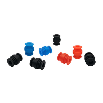 RJX 50pcs 20x17x7mm Damping Balls AV Shock Absorber Ball Damper Anti-Vibration Ball
