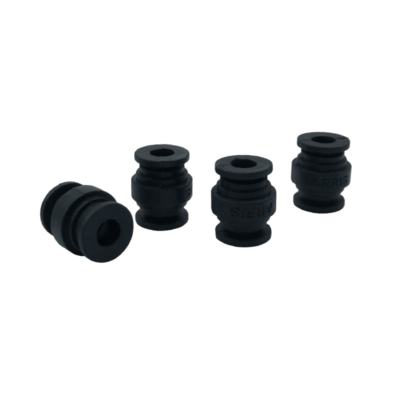 RJX 50pcs 20x17x7mm Damping Balls AV Shock Absorber Ball Damper Anti-Vibration Ball