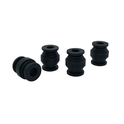 RJX 50pcs 20x17x7mm Damping Balls AV Shock Absorber Ball Damper Anti-Vibration Ball