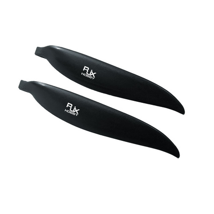 RJX 1Par de Hélices Plegables 14x8in 13x6.5in Para Avión RC Hélices Ala Fija