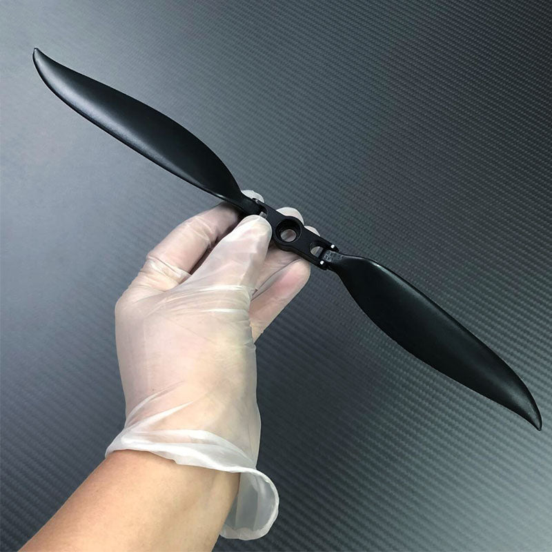 RJX 1Par de Hélices Plegables 14x8in 13x6.5in Para Avión RC Hélices Ala Fija