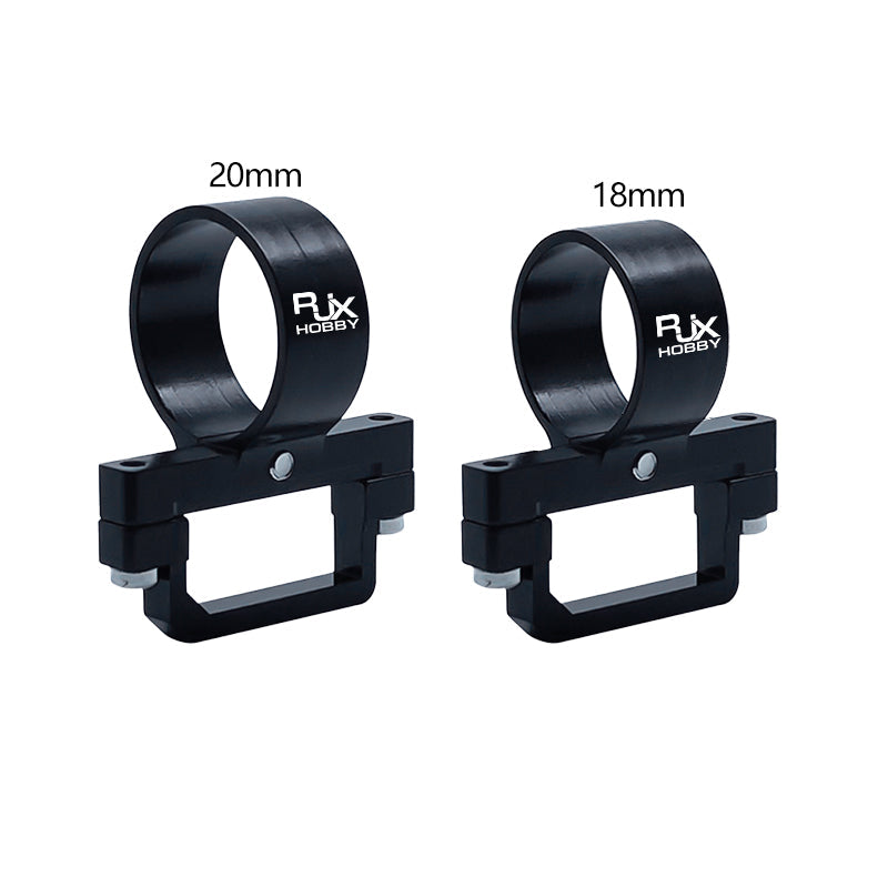 RJXHOBBY XT90 Plug Fixed Seat Mounting Base, 18mm/20mm Tube Clamp Support Clip Fastener (1pc)