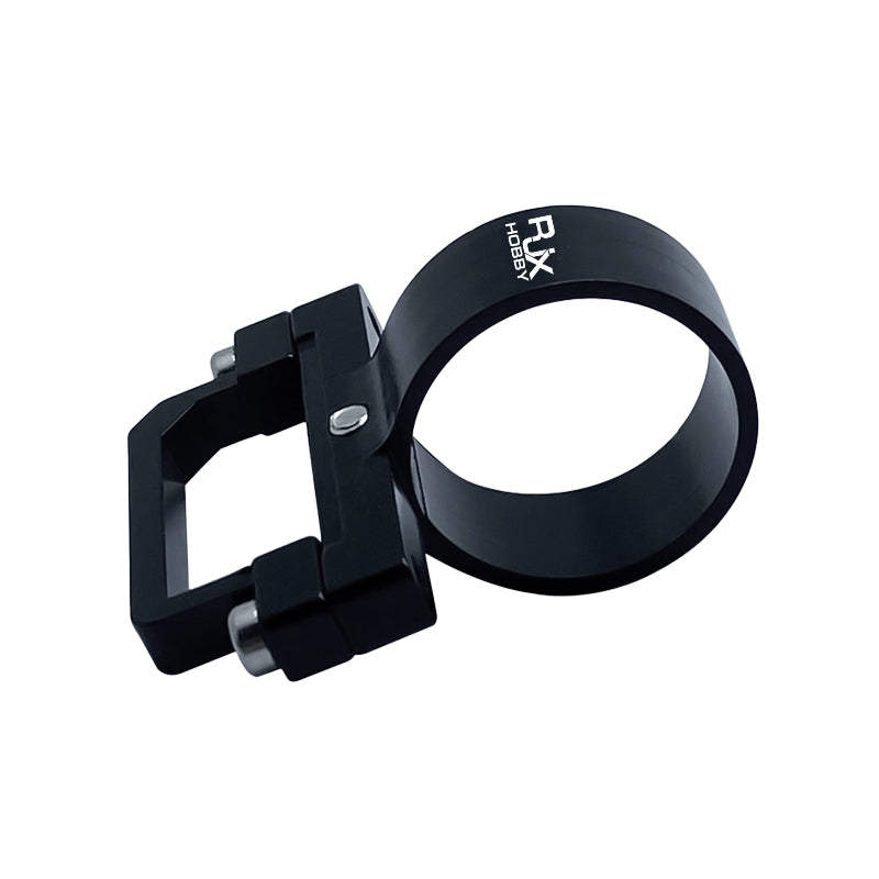 RJXHOBBY XT90 plug fixed seat mount with clamp-style bracket and circular ring holder