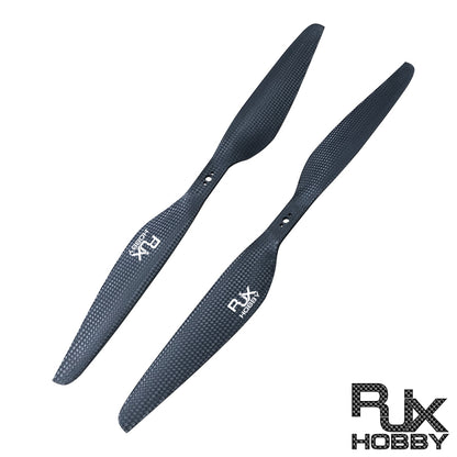 1pair RJX 1654 16x5.4 Inch carbon fiber forward and reverse propeller for multirotor drone