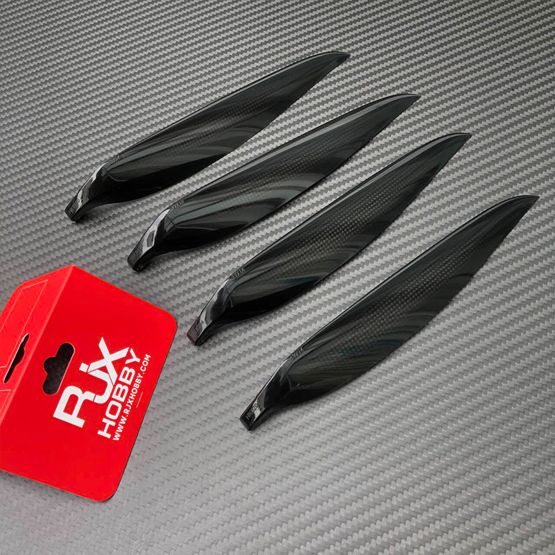 1 Pair RJXHOBBY 19x14 / 20x14 / 21x14 / 22x14 / 23x12 Inch Carbon Folding Propeller Blades for Drone