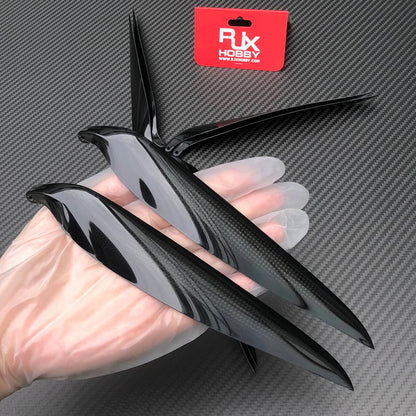 1 Pair RJXHOBBY 19x14 / 20x14 / 21x14 / 22x14 / 23x12 Inch Carbon Folding Propeller Blades for Drone