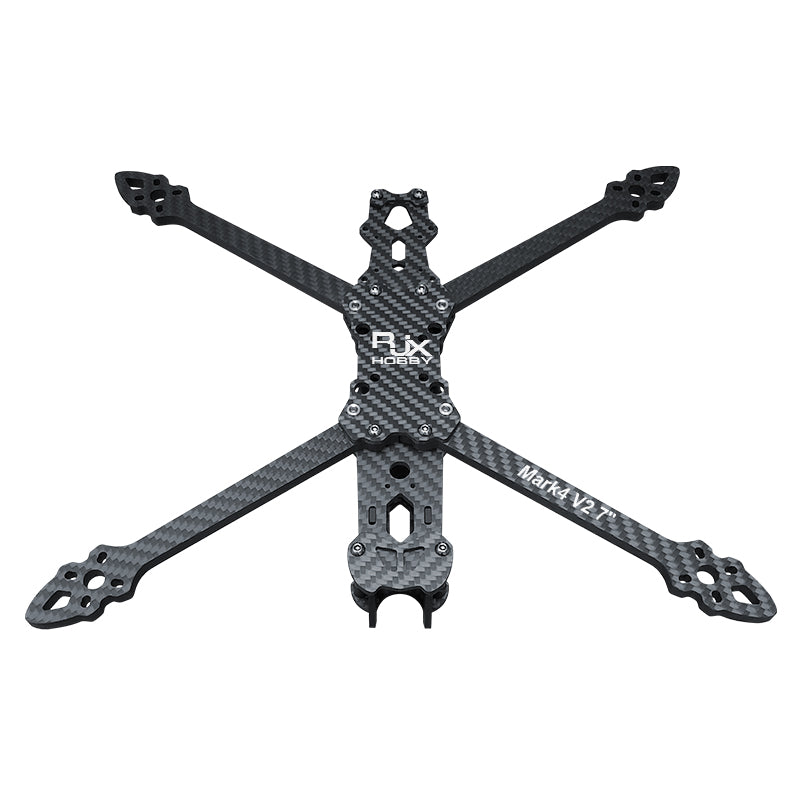 Lightweight, premium carbon fiber frame suitable for racing and freestyle adventures.