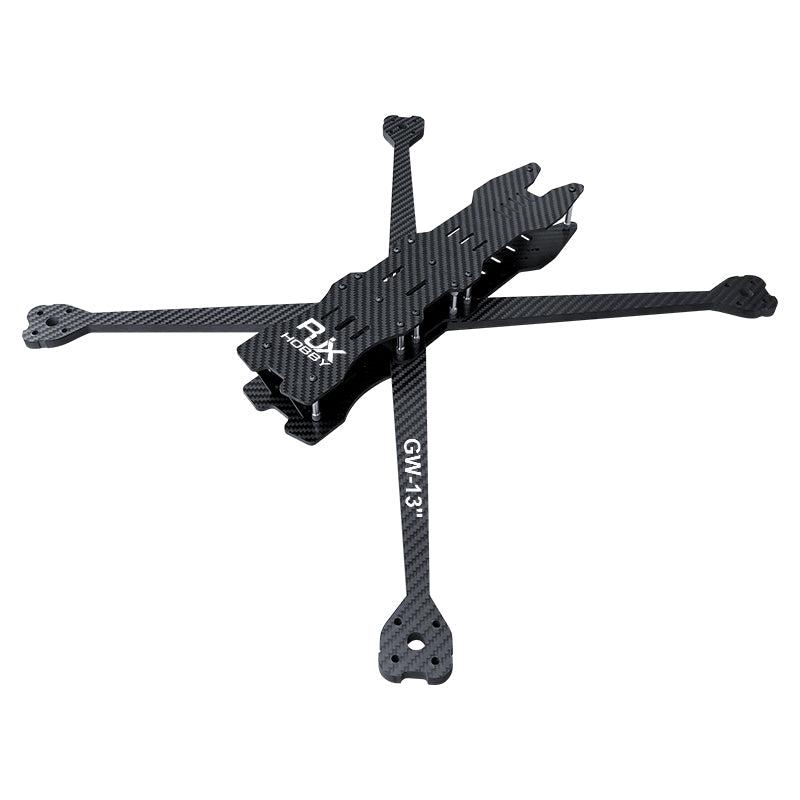 RJXHOBBY GW-13inch 525mm Carbon Fiber Twill Matte Frame Kit for RC FPV Racing Drone