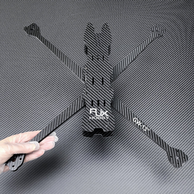 RJXHOBBY GW-13inch 525mm Carbon Fiber Twill Matte Frame Kit for RC FPV Racing Drone