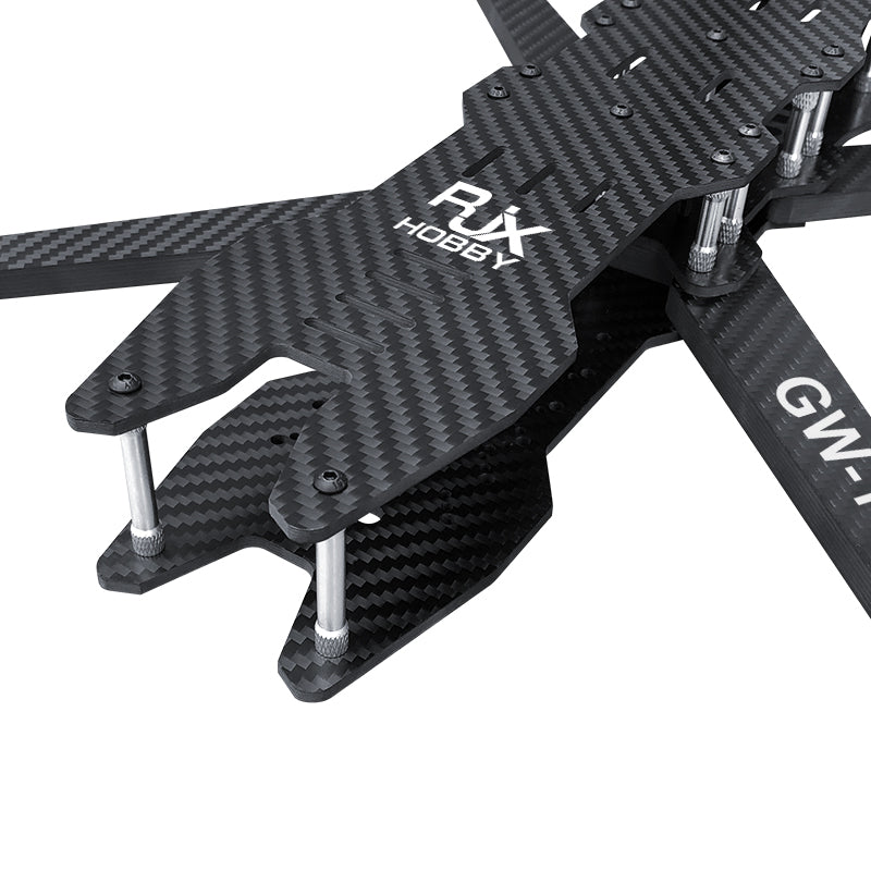 RJXHOBBY GW-13inch 525mm Carbon Fiber Twill Matte Frame Kit for RC FPV Racing Drone