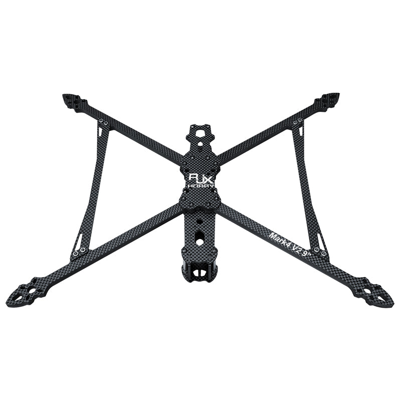 RJXHOBBY Mark4 V2 9-inch 387mm Carbon Fiber Plain Matte Frame Kit for RC FPV Racing Drone