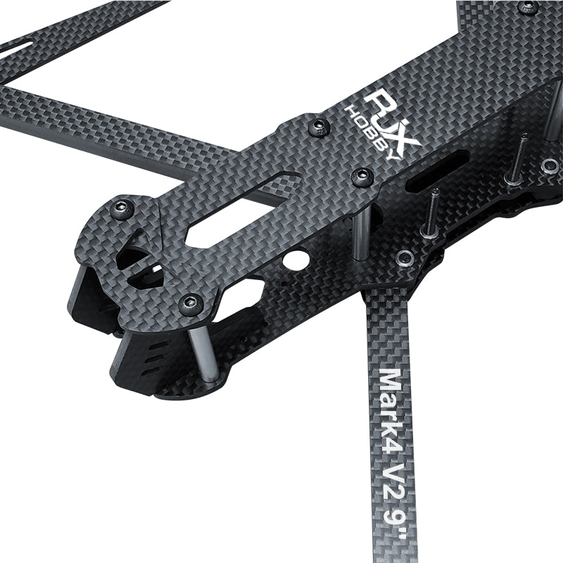 Arm bracers and stiffening plates reinforce the frame for durability and stability.