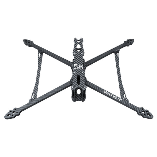 RJXHOBBY Mark4 V2 10-inch 427mm Carbon Fiber Twill Matte Frame Kit for RC FPV Racing Drone