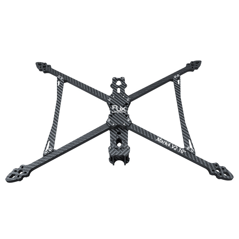 RJXHOBBY Mark4 V2 10-inch 427mm Carbon Fiber Twill Matte Frame Kit for RC FPV Racing Drone