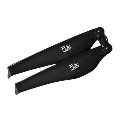 1 Pair RJXHOBBY 31.2x10.2 / 32.2x10.5 / 34.2x11.2 / 36.2x11.8 / 36.2x14 Inch Carbon Fiber Folding Propeller for Drone