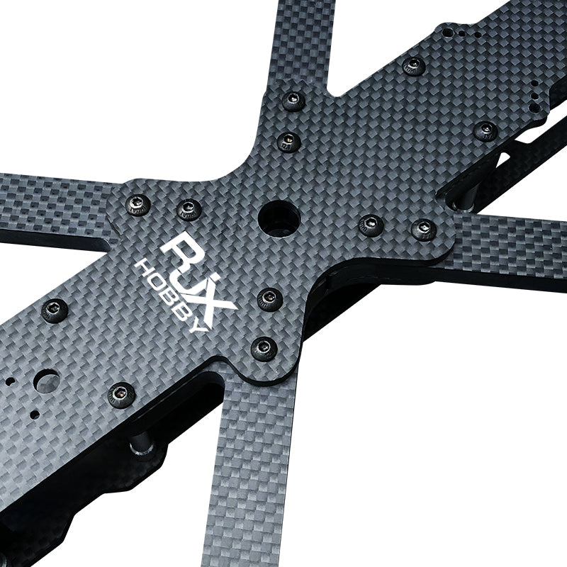 Stable and durable FPV frame kit with 10-inch design for optimal flight performance.