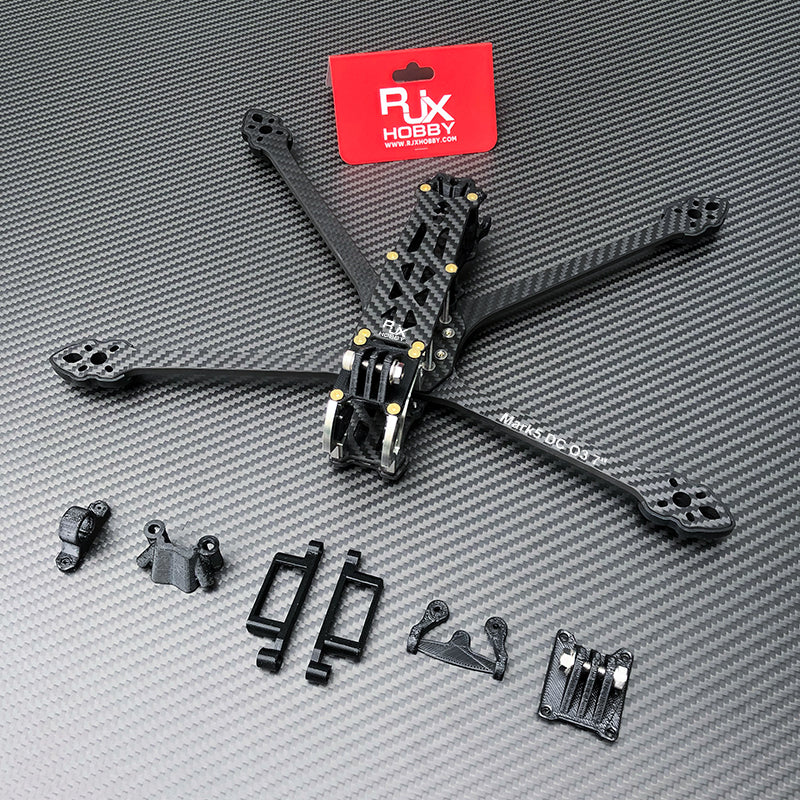 RJXHOBBY Mark5 DC O3 7inch 319mm Carbon Fiber Twill matte Frame Kit For RC FPV Racing Drone