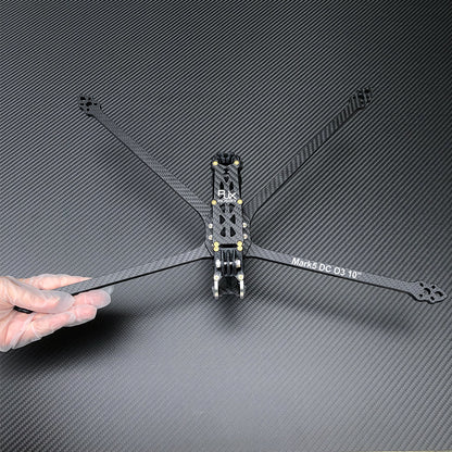 RJXHOBBY Mark5 DC O3 10-inch 466mm Carbon Fiber Twill Matte Frame Kit for RC FPV Racing Drone