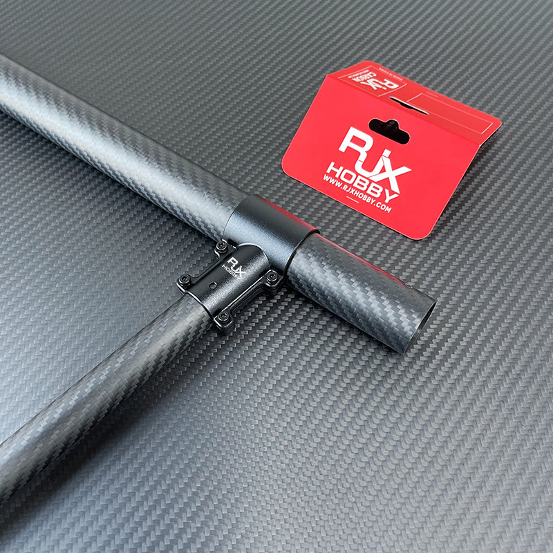 RJX 1 Stück 16mm / 20mm / 20 auf 25mm / 20 auf 30mm / 25mm / 25 auf 30mm / 30mm / 40mm T-Stück Landegestell-Verbinder für RC Pflanzendrohne UAV