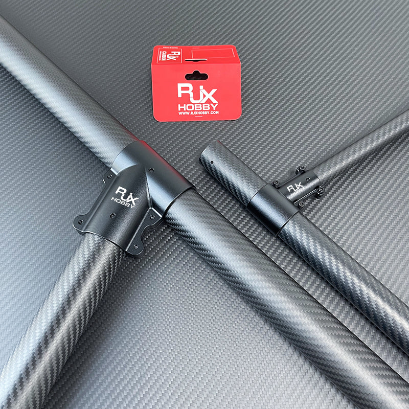 RJX 1 Stück 16mm / 20mm / 20 auf 25mm / 20 auf 30mm / 25mm / 25 auf 30mm / 30mm / 40mm T-Stück Landegestell-Verbinder für RC Pflanzendrohne UAV
