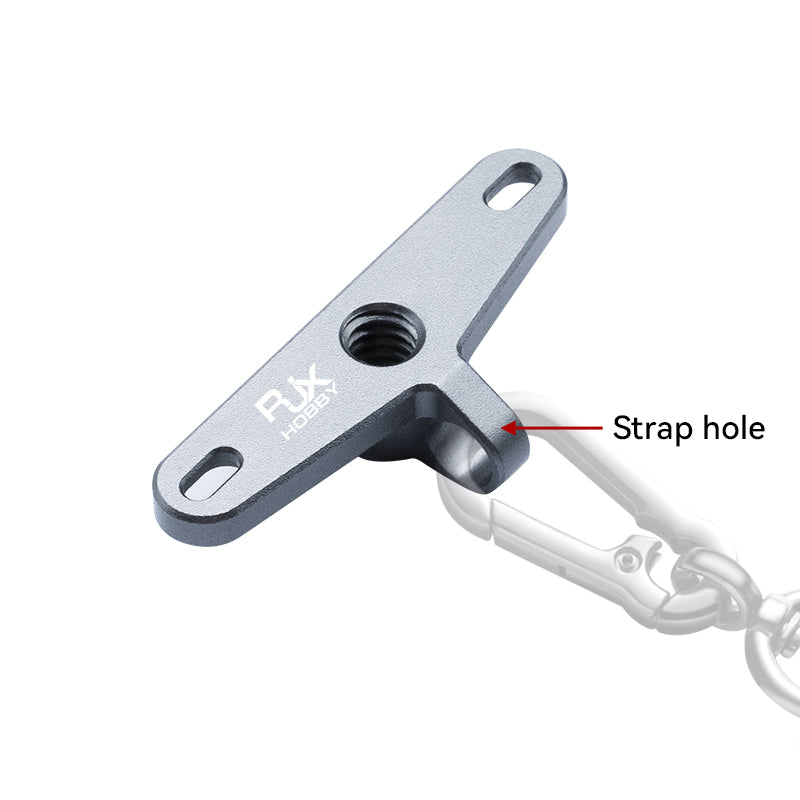 RJX 1pcs DJI RC2/RC Remote Control with Screen Mount Board Metal Hook Holder Buckle Bracket For DJI Mini 4 / 3 Pro
