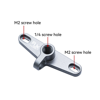 RJX 1pcs DJI RC2/RC Remote Control with Screen Mount Board Metal Hook Holder Buckle Bracket For DJI Mini 4 / 3 Pro