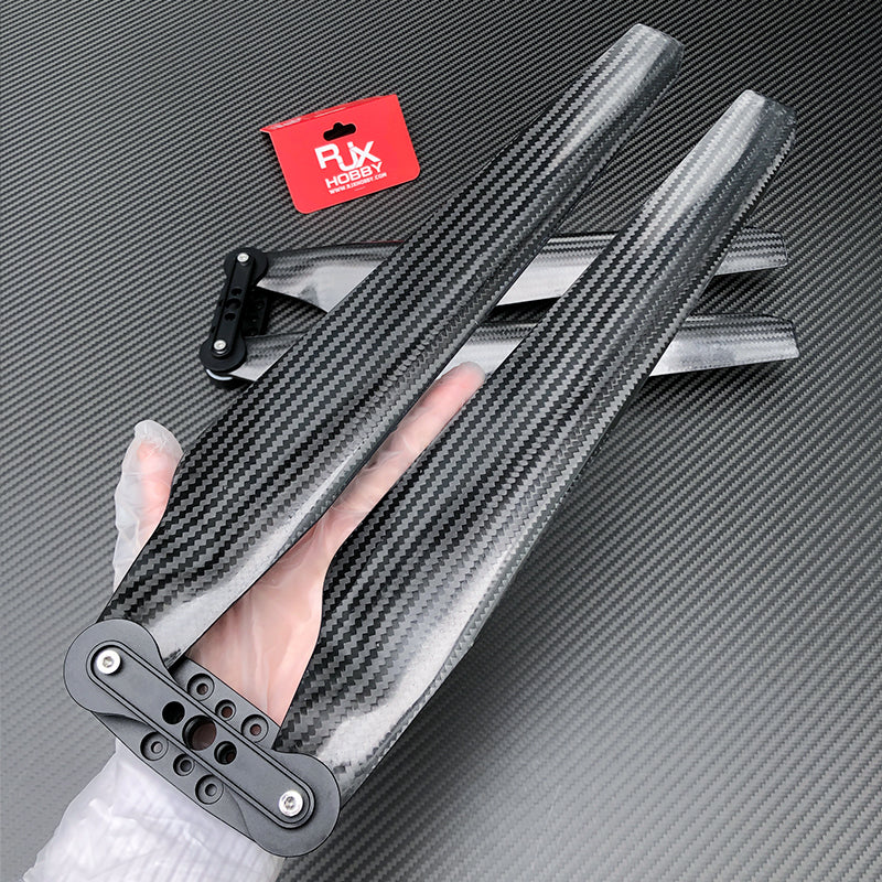 RJXHOBBY 1Pasang MF3016 30.4X10.9inci kipas lipat gentian karbon untuk UAV