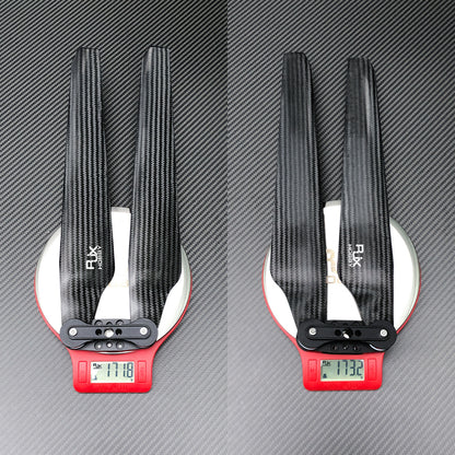 RJXHOBBY 1Pasang MF3016 30.4X10.9inci kipas lipat gentian karbon untuk UAV